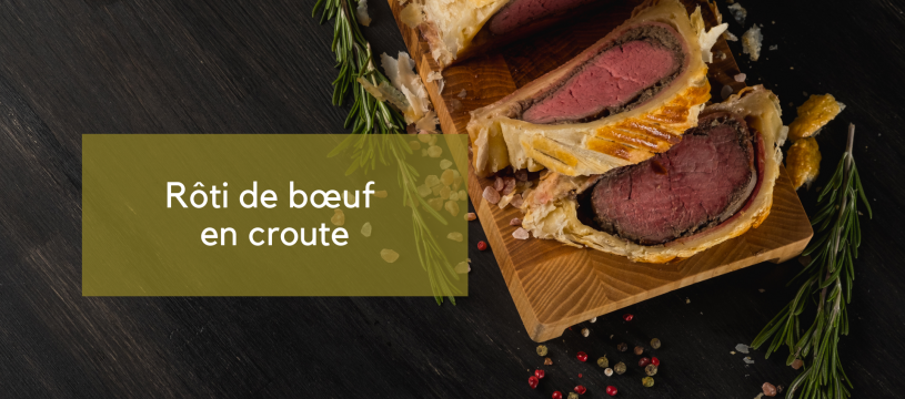 Rôti de boeuf en croûte 